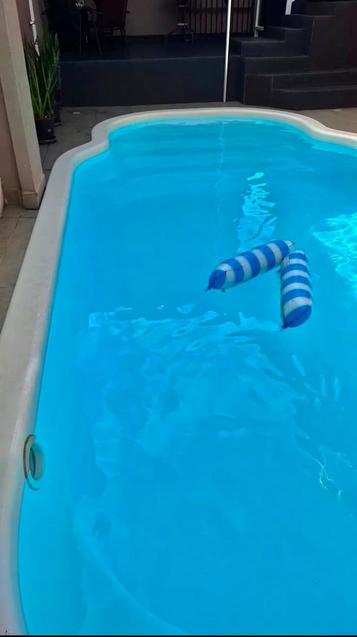 Piscina depois do tratamento